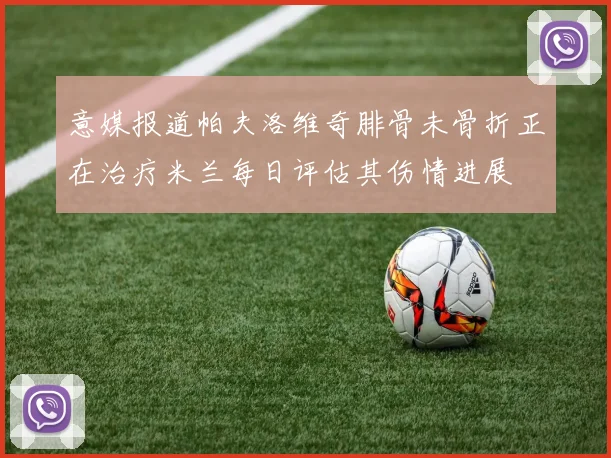 意媒报道帕夫洛维奇腓骨未骨折正在治疗米兰每日评估其伤情进展